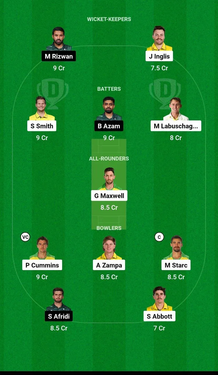 AUS vs PAK 2nd ODI