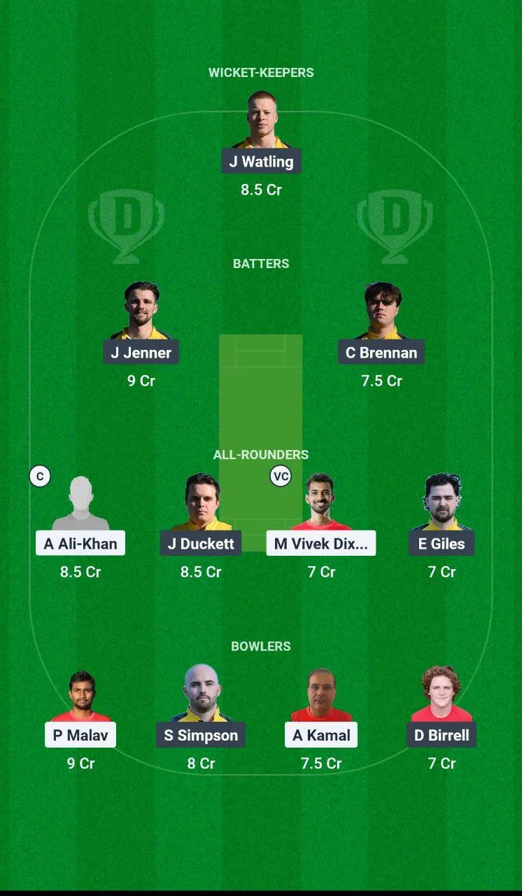 WFO vs OV European T10 Cricket League