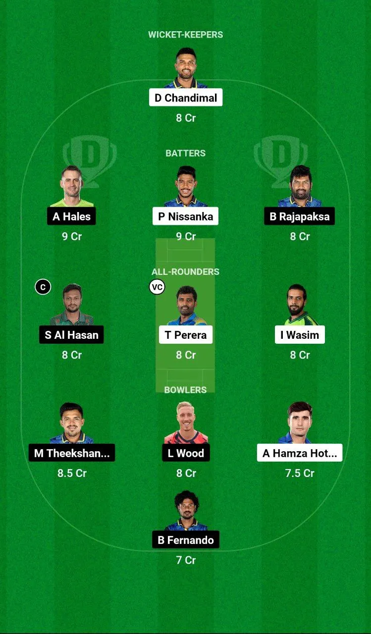 KB vs GM Lanka T10