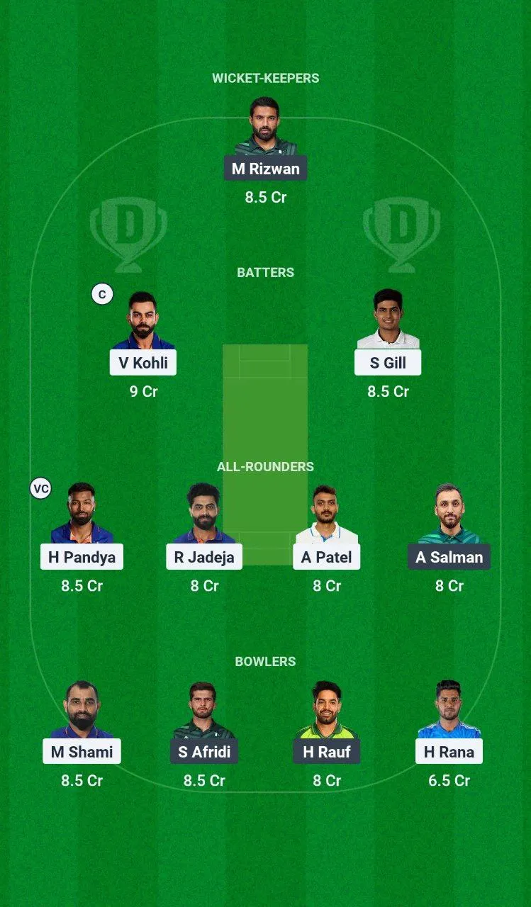 IND vs PAK ICC Champions Trophy