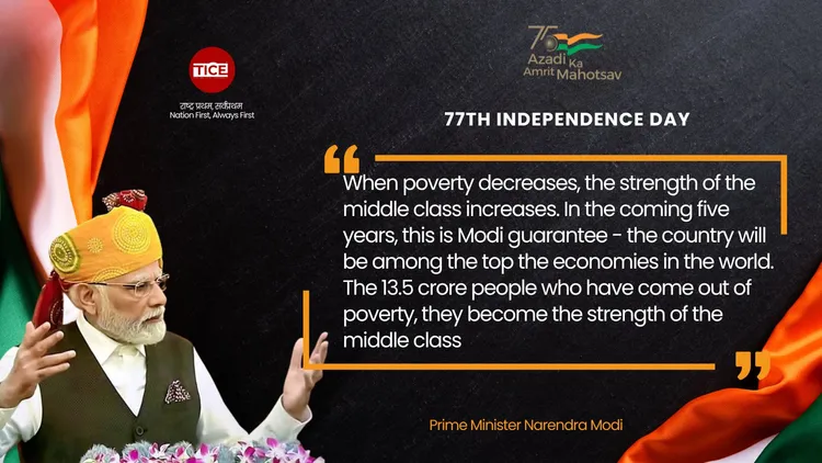 Modi On Poverty Indepdence Day