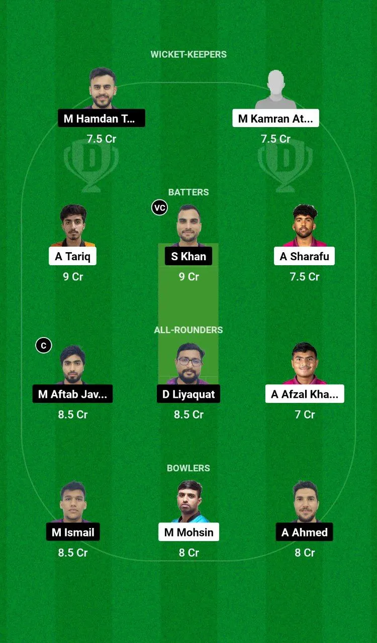 EMB vs AJM Emirates D20 Tournament
