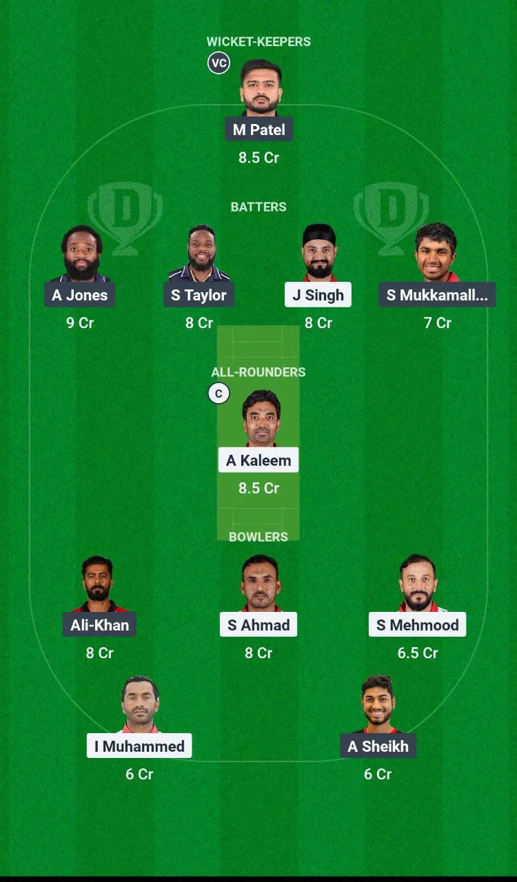 OMN vs USA T20I Series, 2025