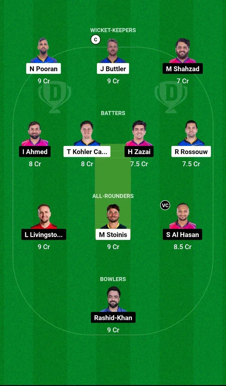 DG vs BT Abu Dhabi T10