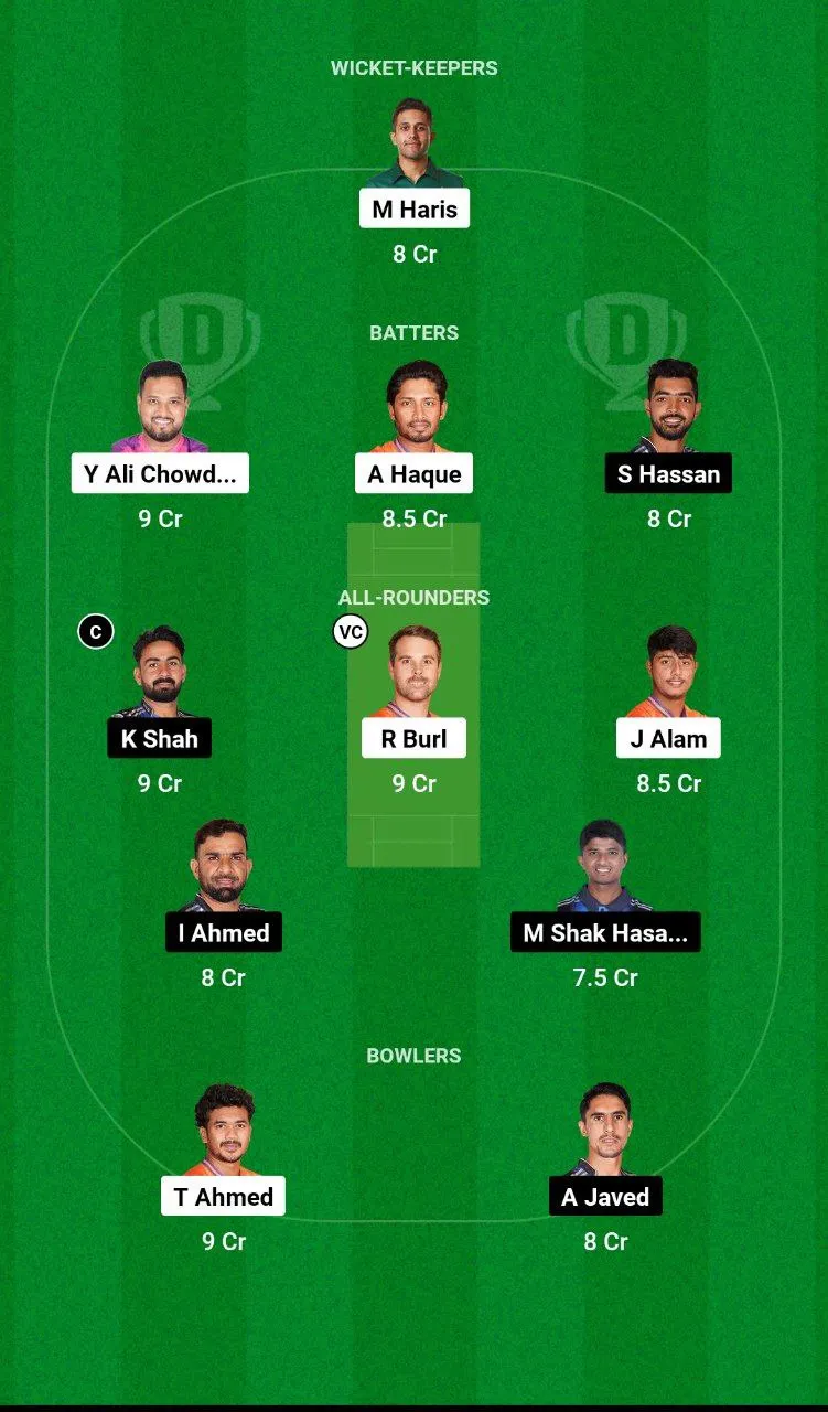 DBR vs RAN BPL, 2024-25