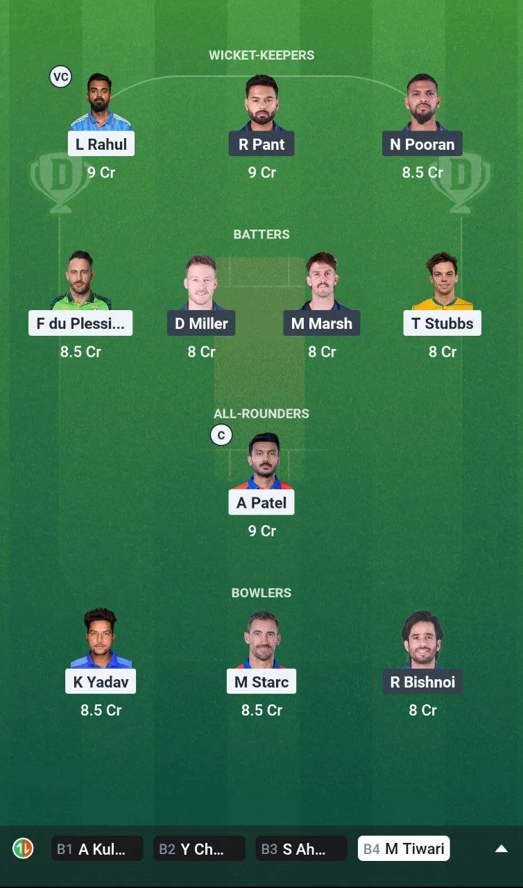 DC vs LSG Match 4 TATA IPL, 2025