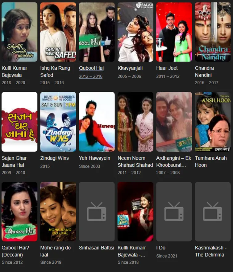 tv shows with vidya sinha