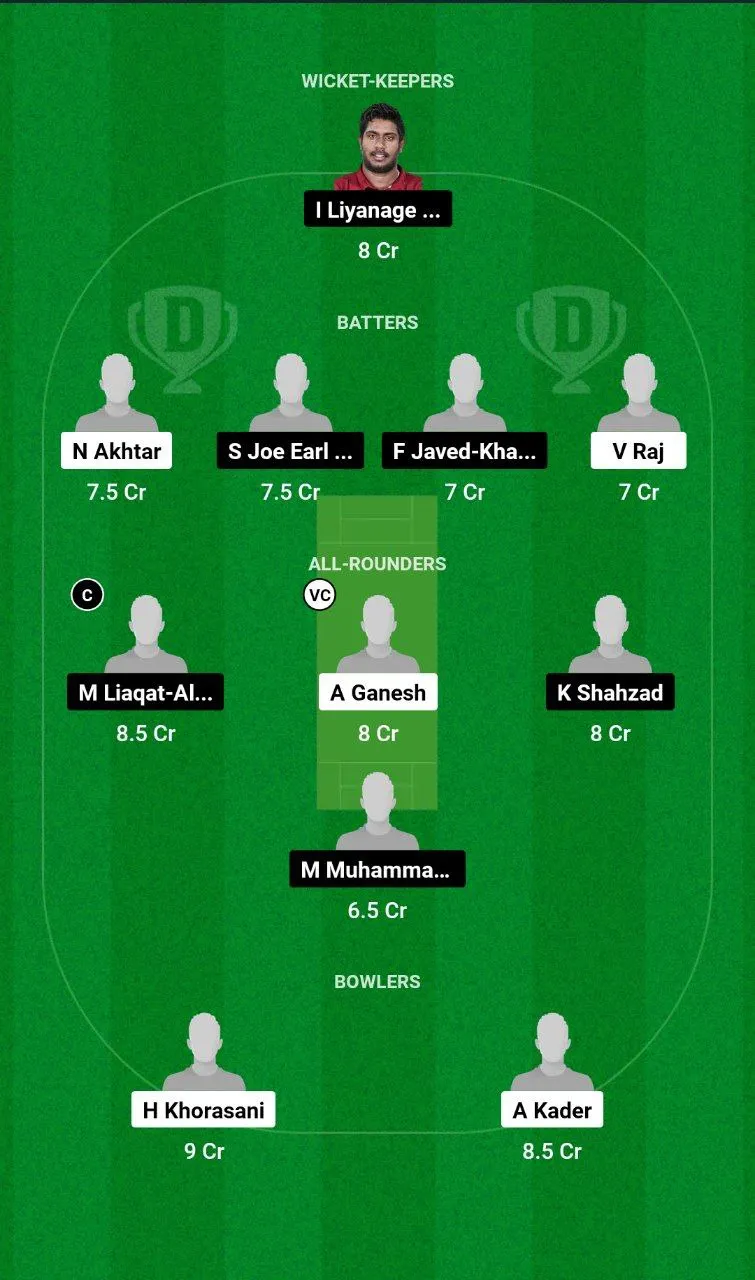 HUR vs GAM Qatar T20 Pro League