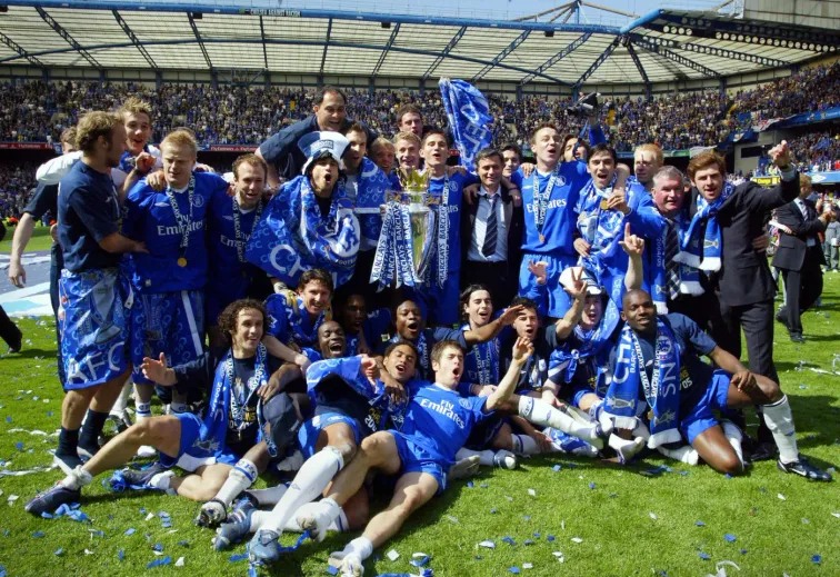 Chelsea won their first Premier League title under Jose Mourinho in 2004-05 season