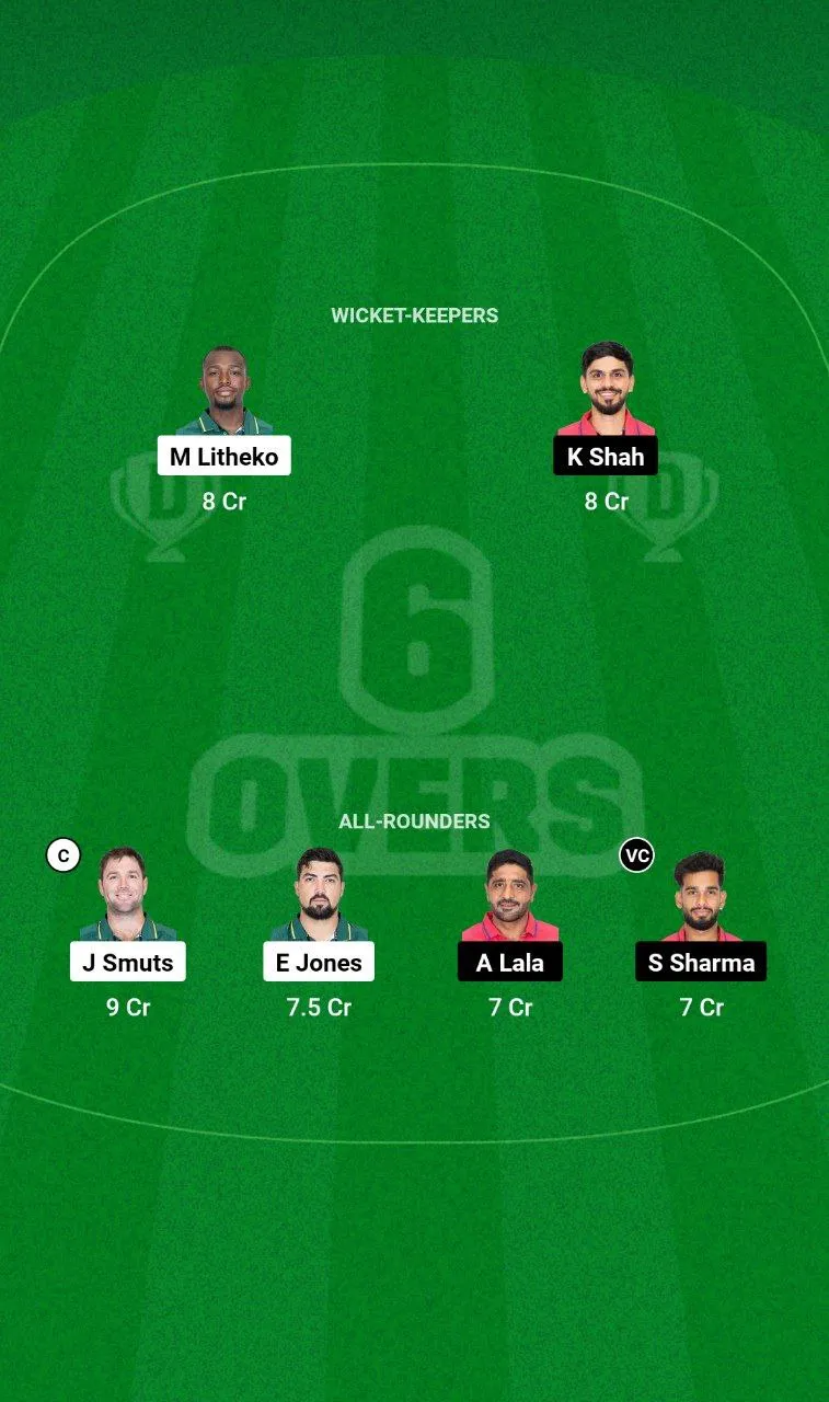 SA vs UAE Hong Kong Sixes, 2024 