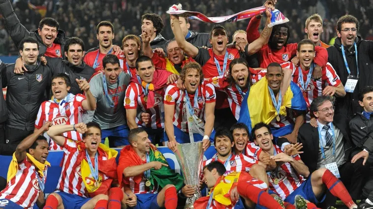 Atletico Madrid were the champions of the inaugural edition of the UEFA Europa League