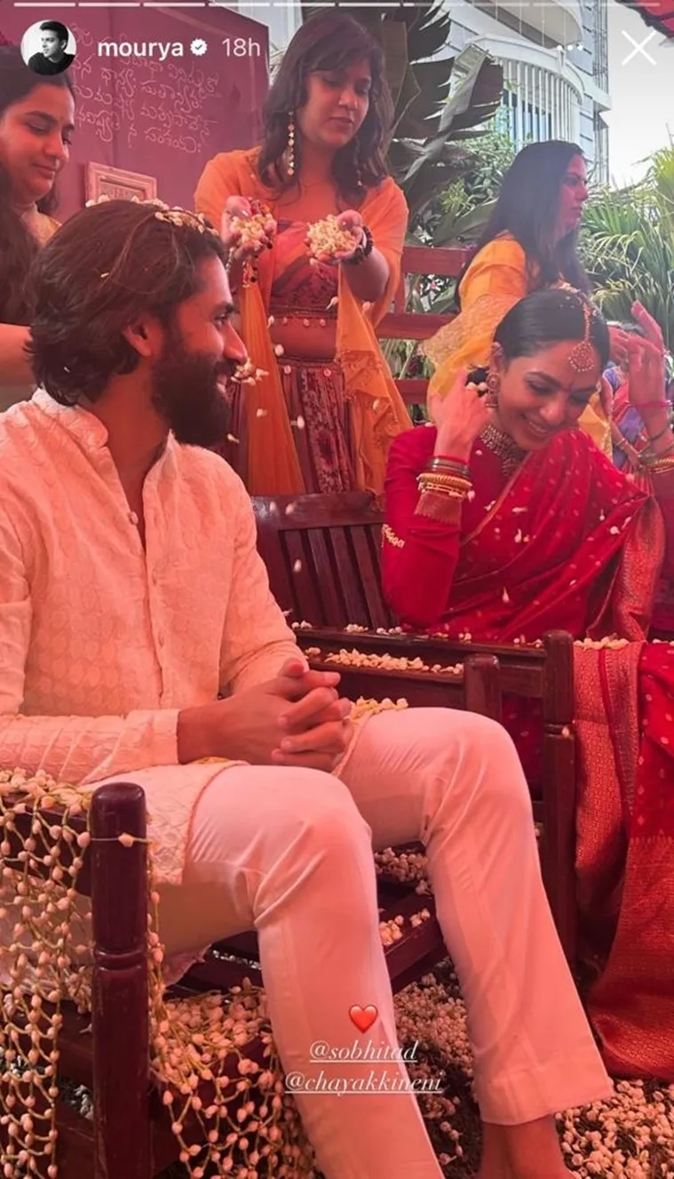 Naga Chaitanya Sobhita Dhulipala pre wedding pictures 