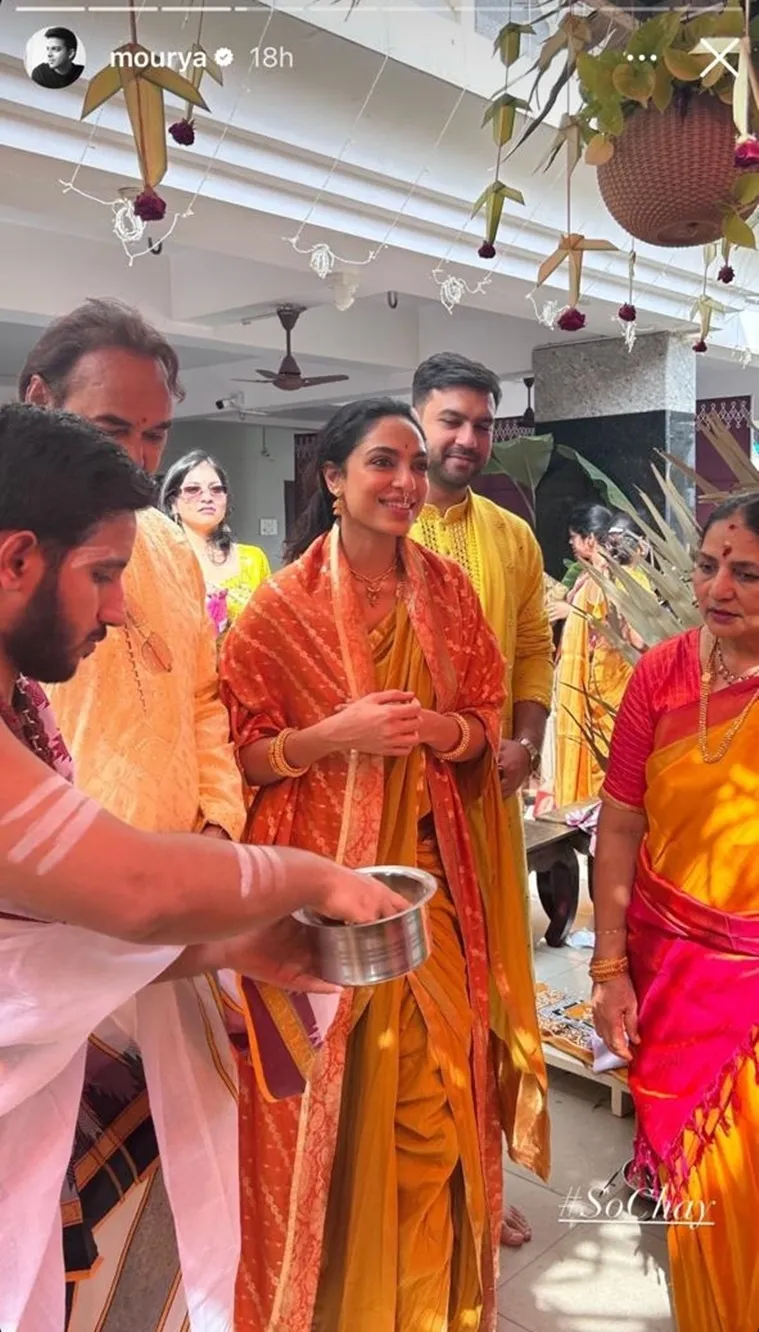 Naga Chaitanya Sobhita Dhulipala pre wedding pictures 