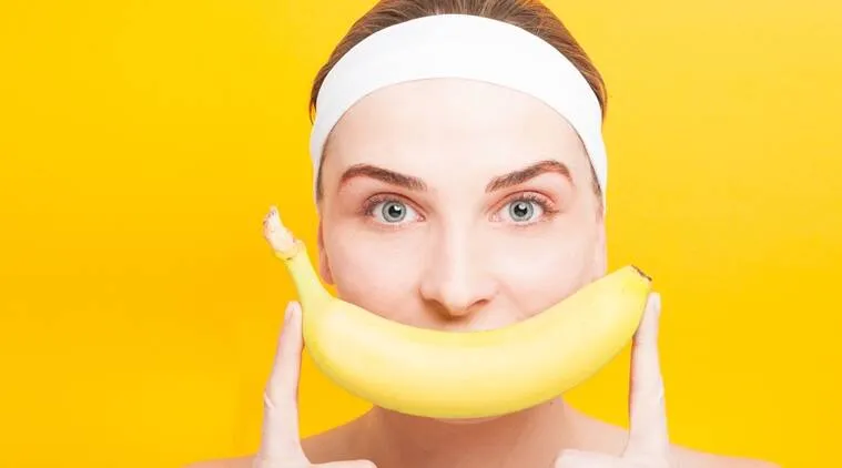 Banana skin care 