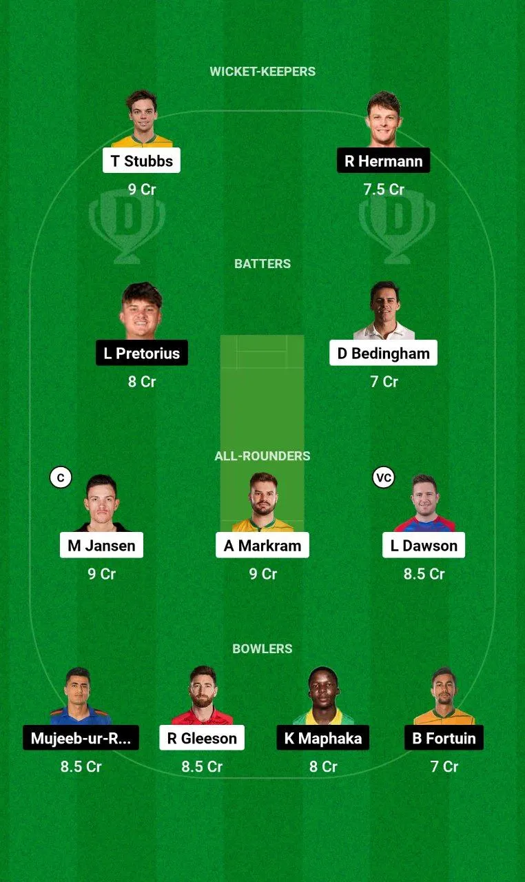 SEC vs PR SA20 League, 2025