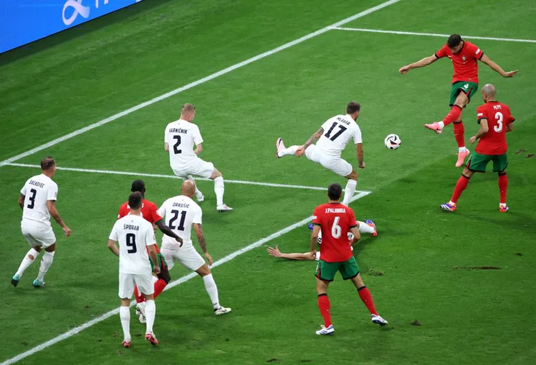 Ruben Dias missed a chance - Portugal vs Slovenia UEFA Euro 2024 Round of 16 Live Updates - sportzpoint.com