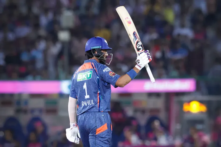KL Rahul scored a fifty against RR; but could not take his team home | Sportz Point