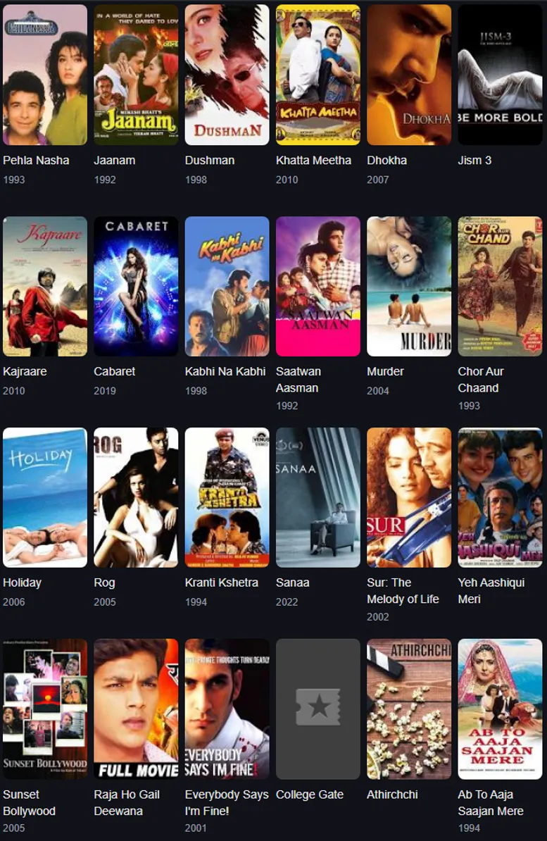 pooja bhatt movies