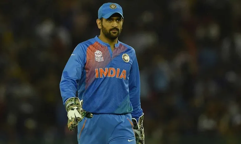 MS Dhoni in the 2016 T20 World Cup