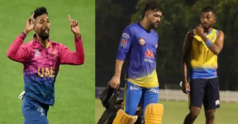 karthik meiyappan meet MS Dhoni
