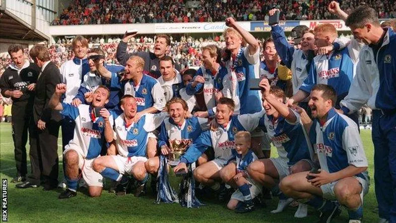 Blackburn won the title in the 1994-95 season