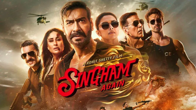 Singham Again: बिना कट के 'सिंघम अगेन' को CBFC से मिली हरी झंडी, जानिए रन  टाइम-सर्टिफिकेट की पूरी डिटेल्स - singham again cbfc certificate run timing  all inside details about ajay devgn