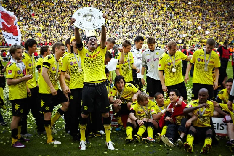 Burussia Dortmund have won five Bundesliga titles