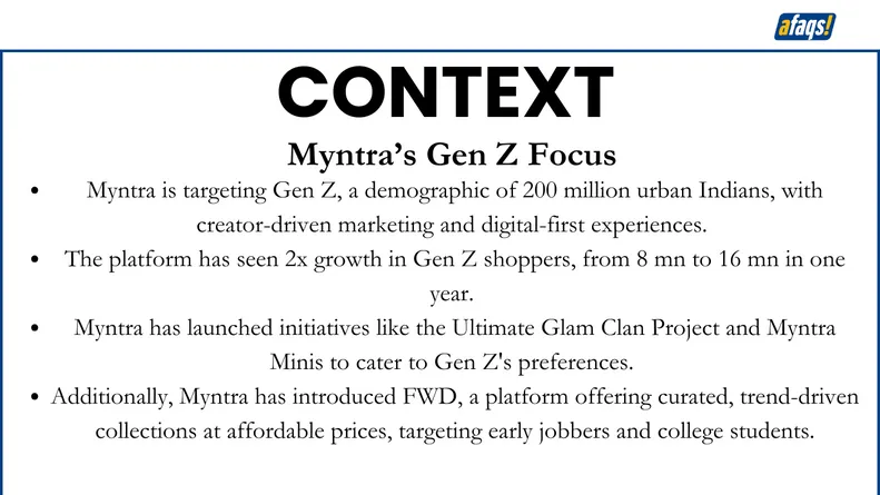 Myntra context