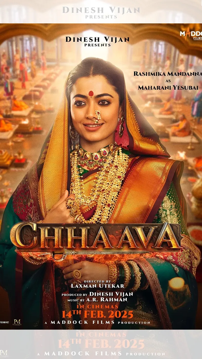 Rashmika Mandanna first look out from Chhaava (4)