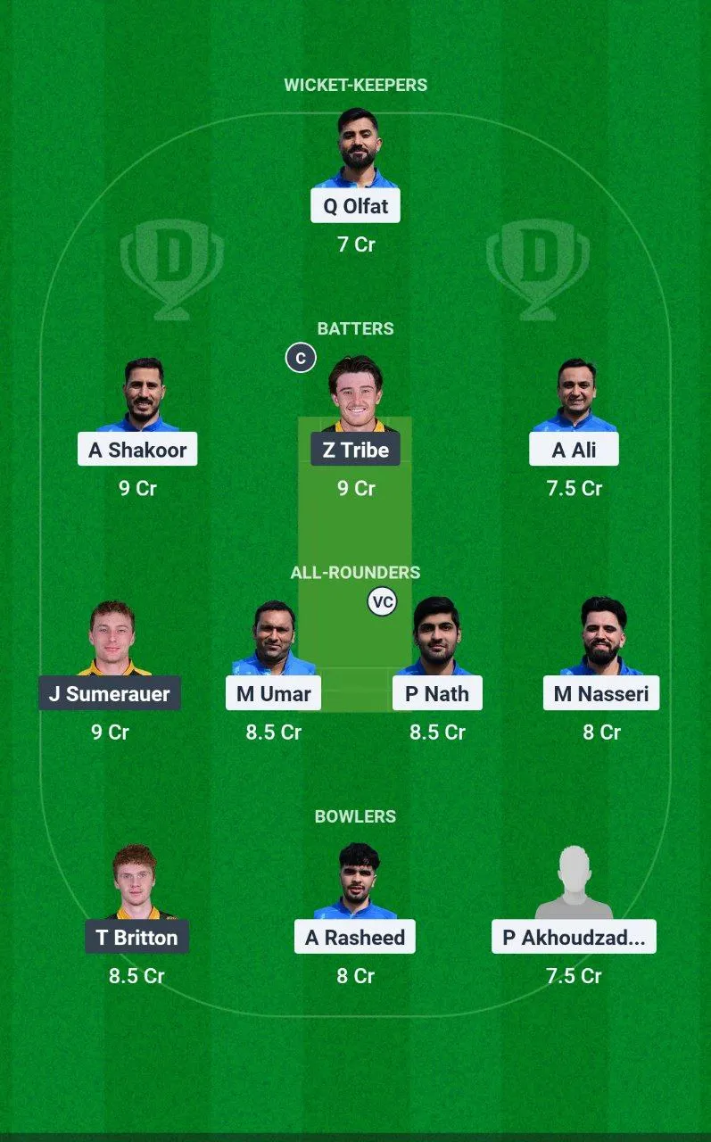 DCC vs FAR European Cricket League