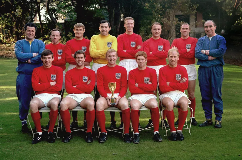 England with the World Cup title in 1966