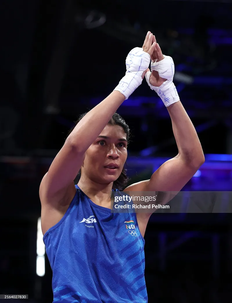 Paris Olympics 2024: Nikhat Zareen enters the pre-quarterfinals -sportzpoint.com 