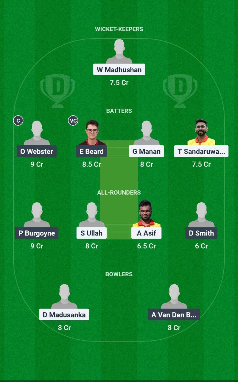 ACCB vs PSJ European T10 Cricket League, 2025
