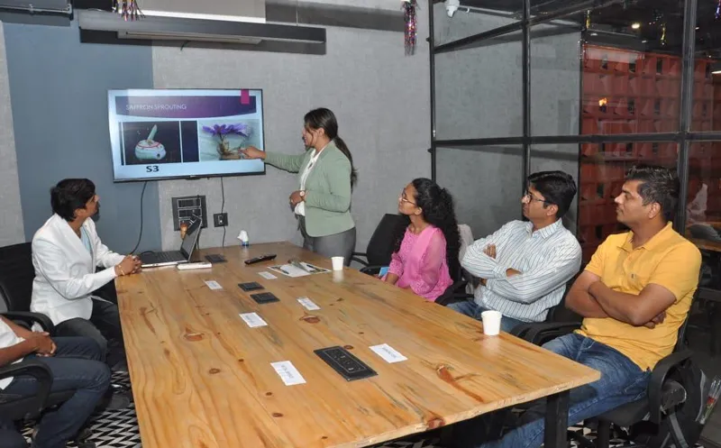 training in saffron cultivation