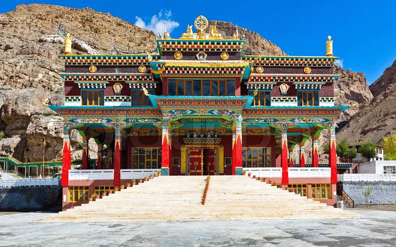 Lhalung Monastery in Lingti, Spiti Valley, Himachal Pradesh
