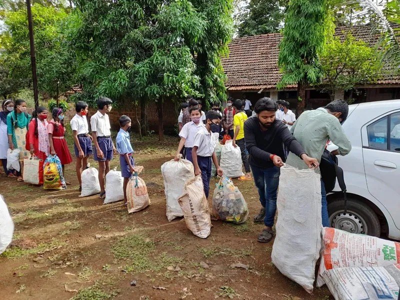 Plastic collection drive 