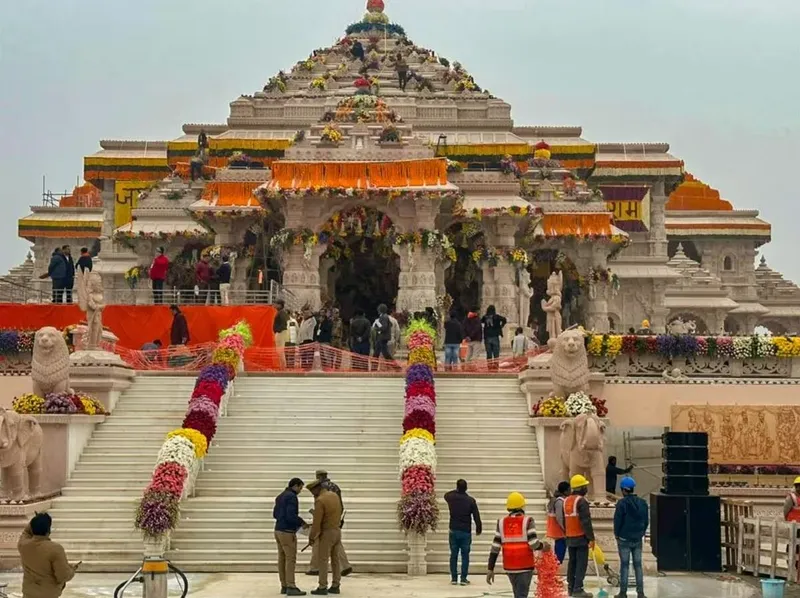 Ram temple is like a beautiful dream