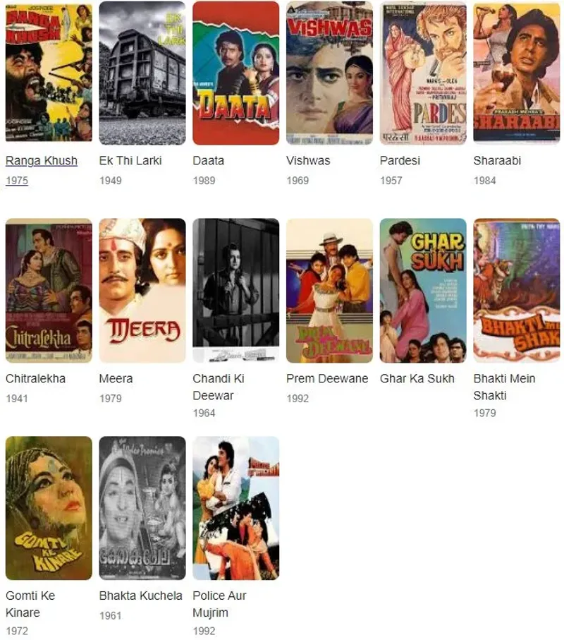 Bharat Bhushan hit movies 