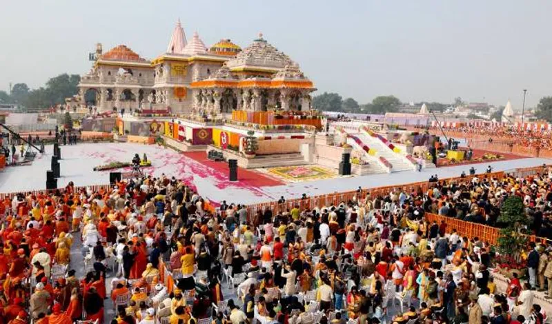 New Ram Temple Welcomes Devotees