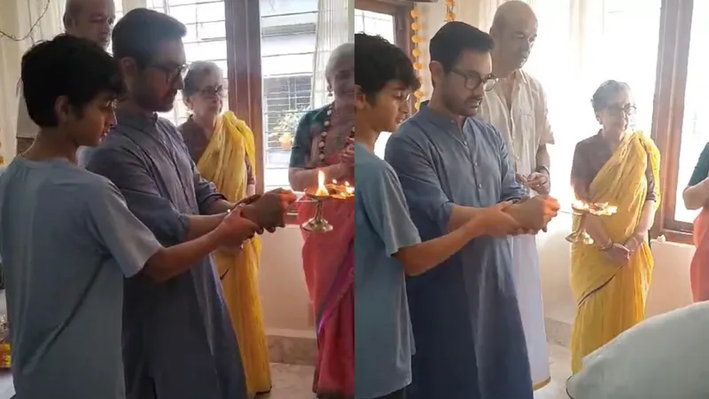 Aamir Khan Celebrates Ganesh Chaturthi, 1
