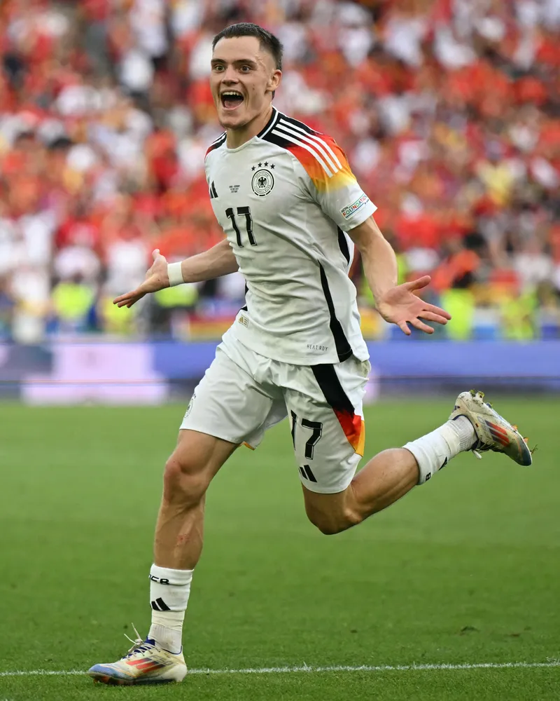 Florian Wirtz scores the equalizer for Germany