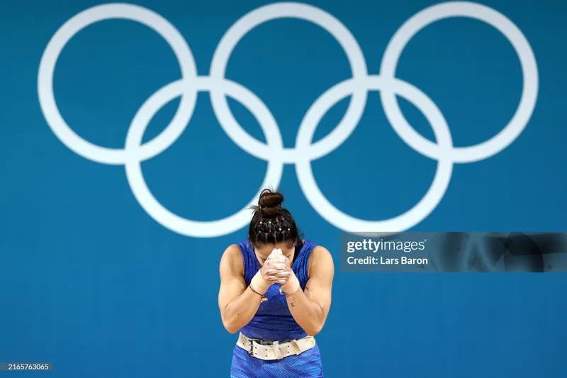 India at Paris Olympics 2024: Mirabai Chanu -sportzpoint.com