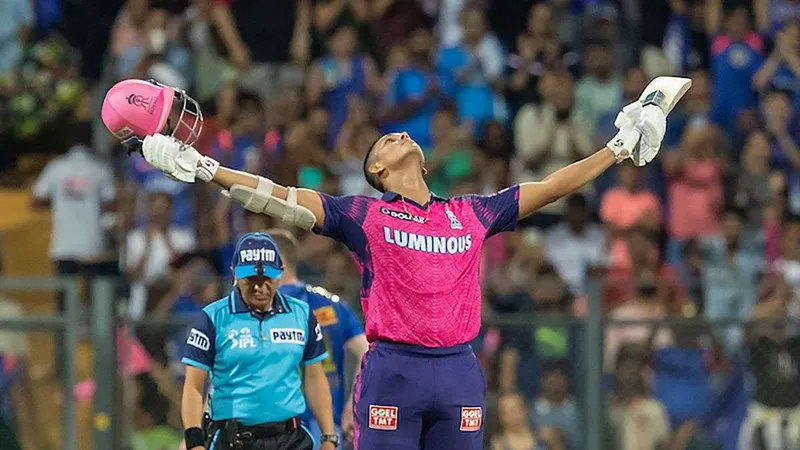 Yashaswi Jaiswal won the IPL 2023 Emerging Player of the Season Award
