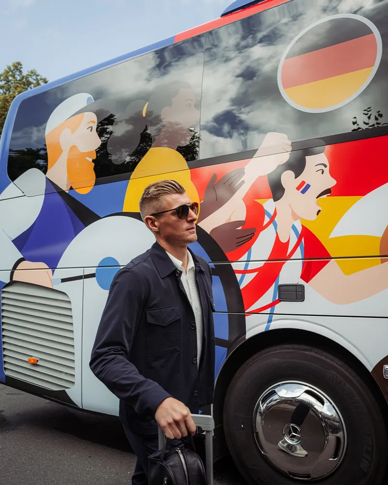Spain vs Germany: Toni Kroos in Stuttgart