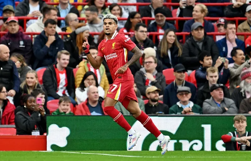 Liverpool vs Brentford: Luis Diaz -sportzpoint.com