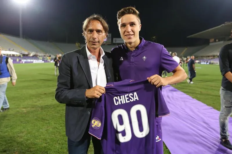 Football Facts: Federico following in his father Enrico Chiesa's footsteps