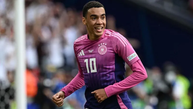 Jamal Musiala in Euro 2024
