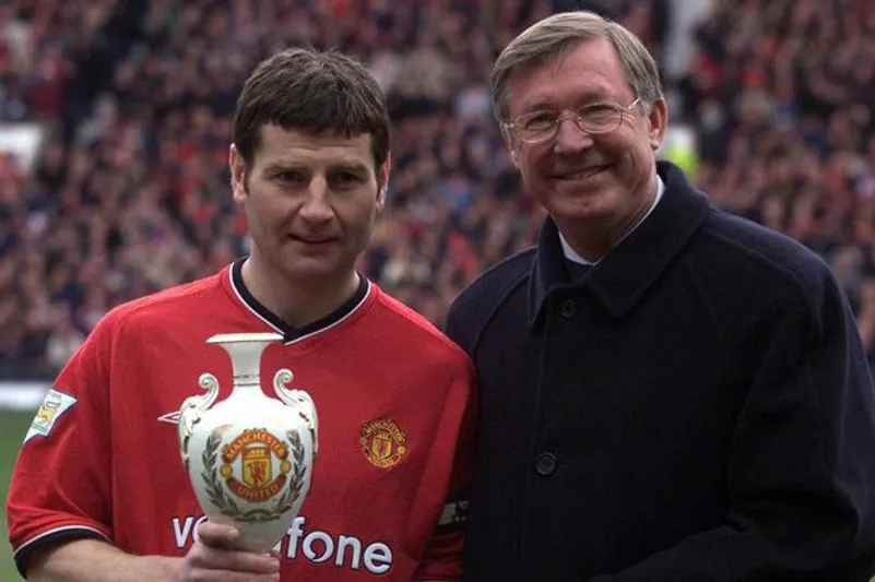 Most Premier League titles: Irwin won seven Premier League titles 