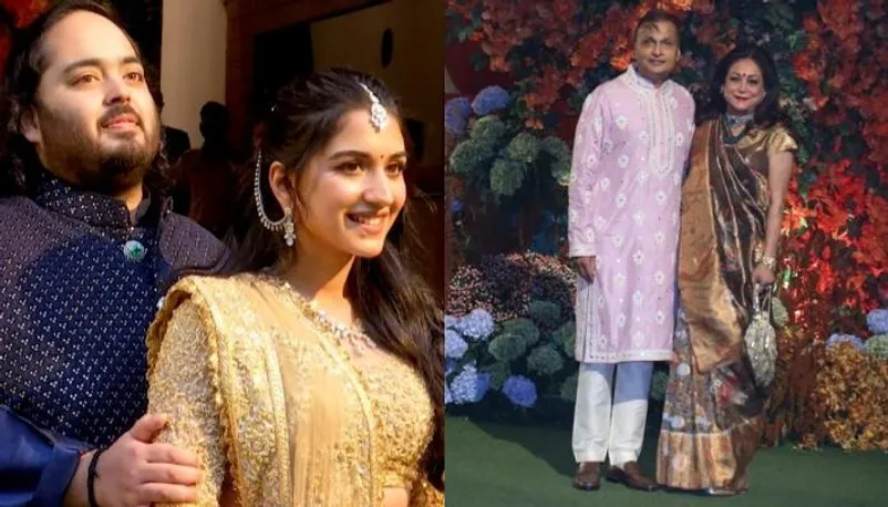 tina ambani at anant radhika wedding