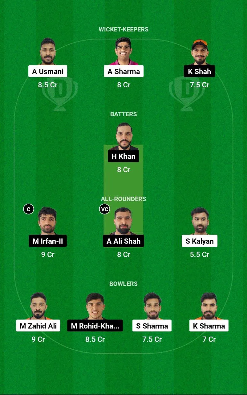 FUJ vs SHA Emirates D10 2024